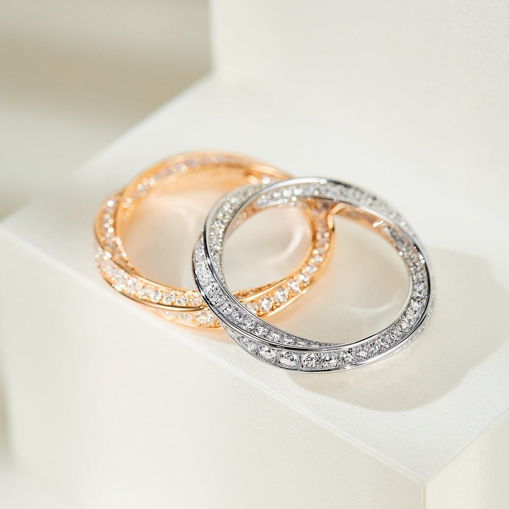 Tiffany Spiral Cubic Zirconia Ring
