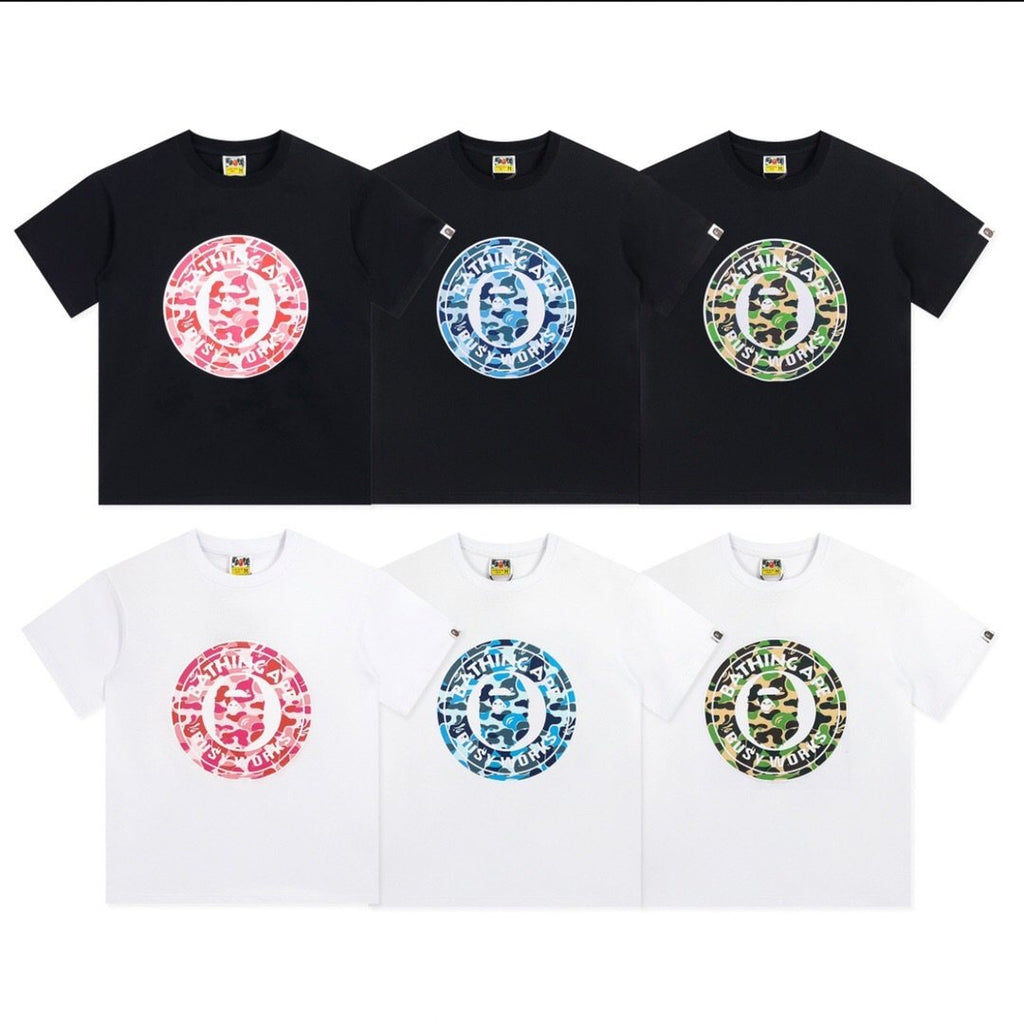 BAPE Circular Front Graphic T-Shirt — comparison