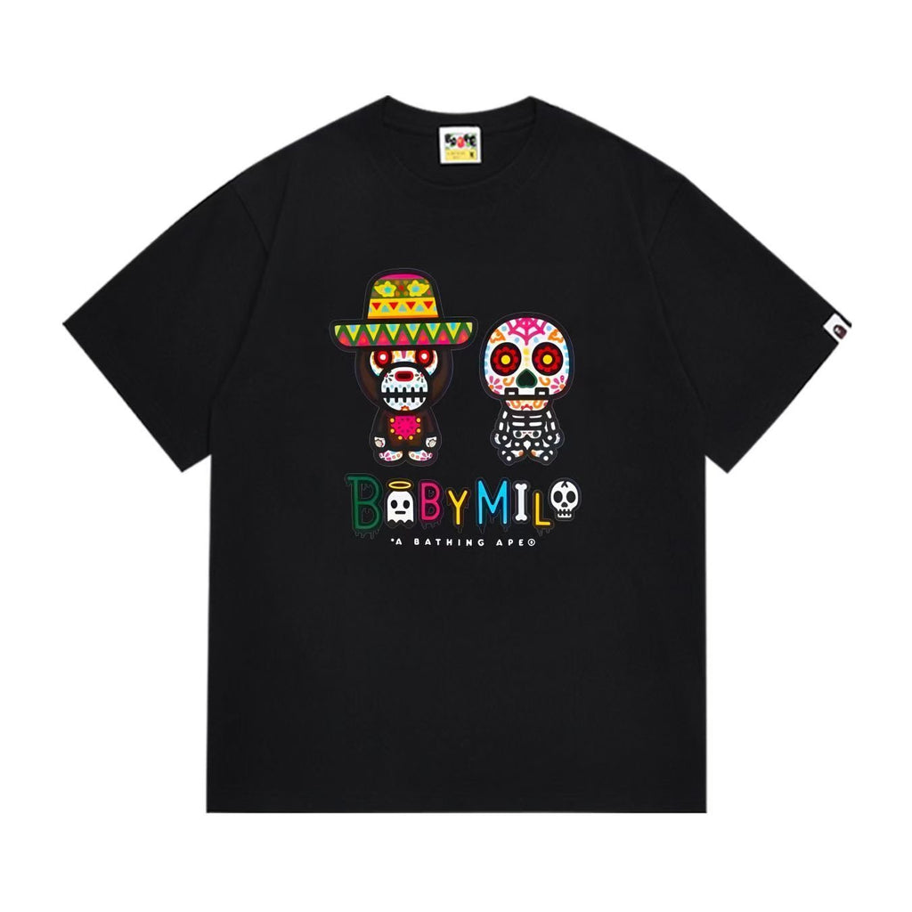 BAPE Baby Milo Sugar Skull Graphic T-Shirt — hero