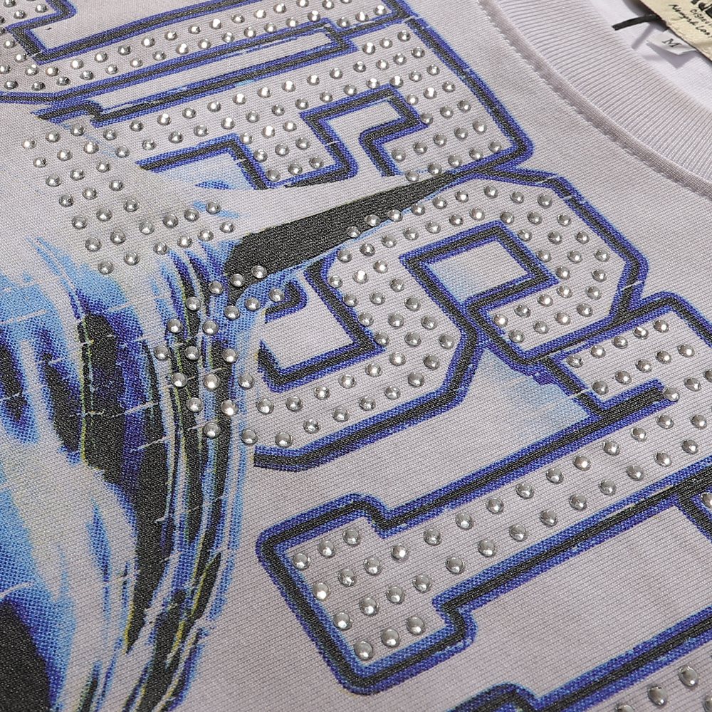 MAJESTIK The World Shark Graphic Short-Sleeve T-Shirt — detail