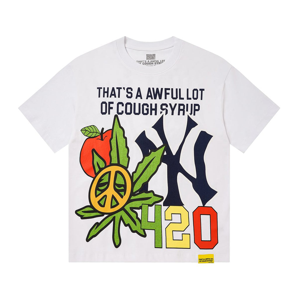 THAT'S A AWFUL LOT OF COUGH SYRUP Front & Back Graphic T-Shirt — hero