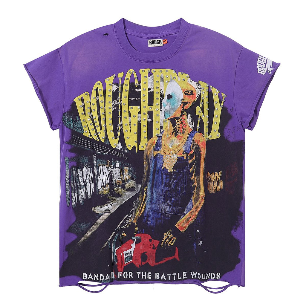 Rough Play Chainsaw Graphic Sleeveless T-Shirt — hero