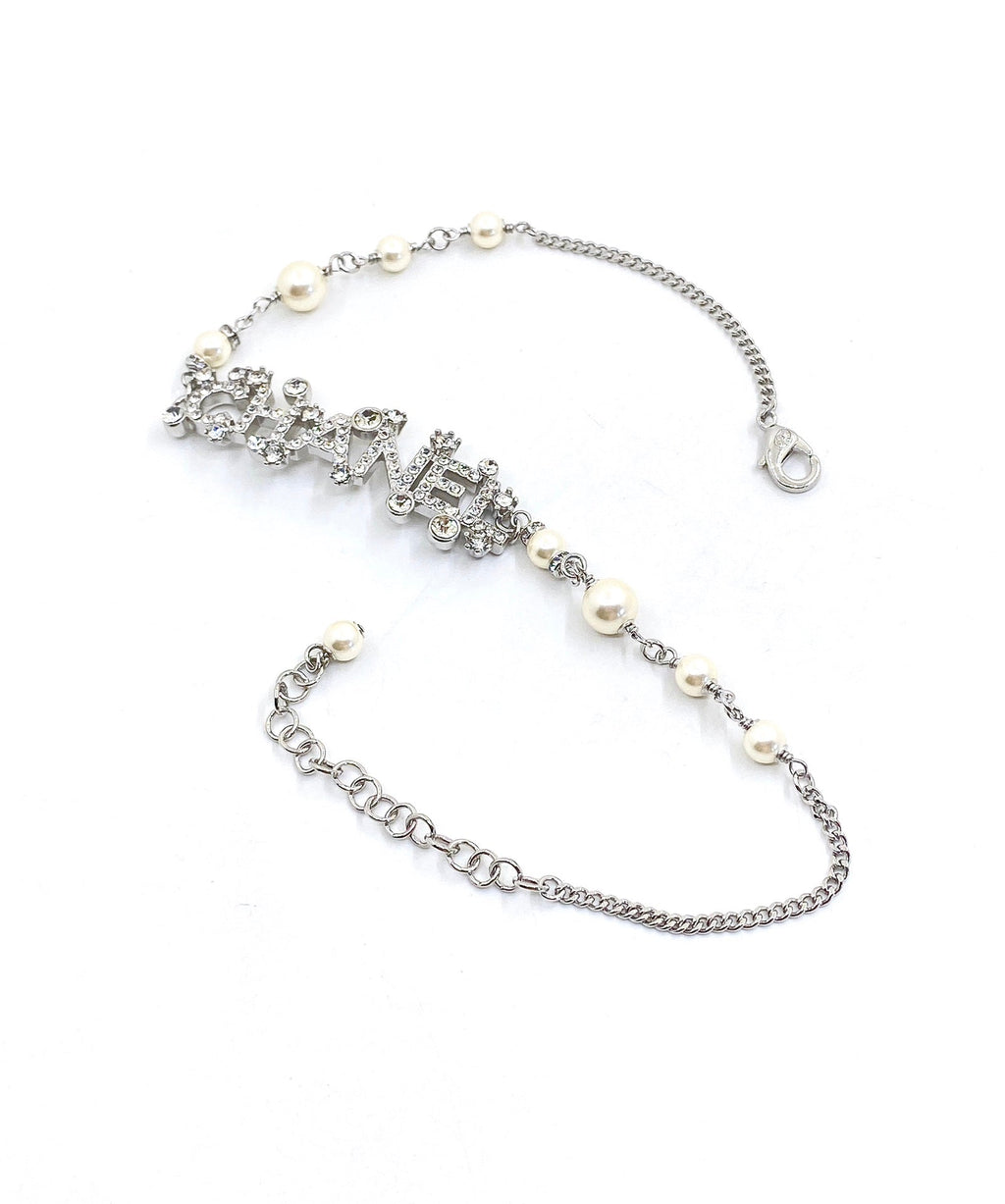 Chanel Crystals 18K Gold Necklace