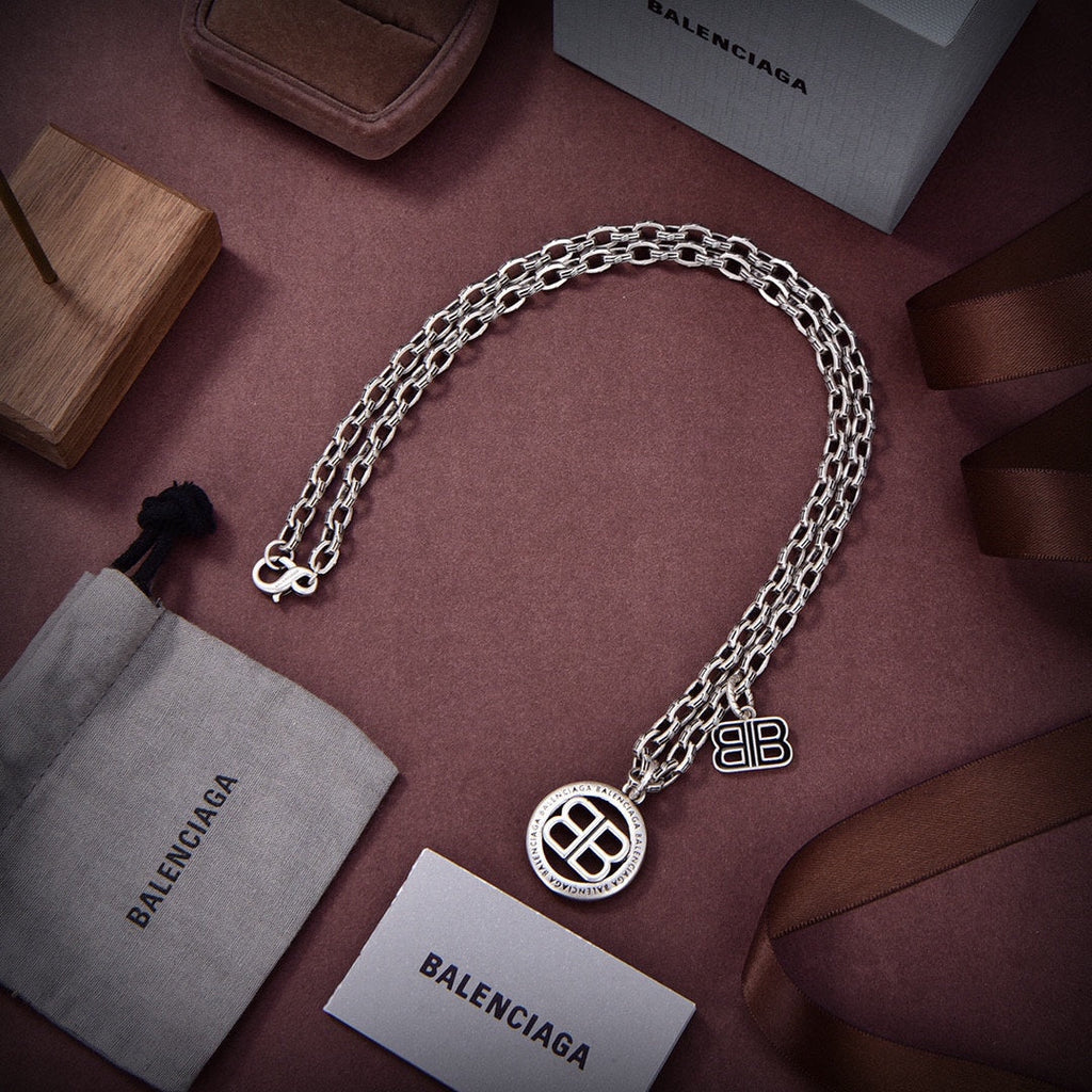 Balenciaga Chain 18K Gold Necklace