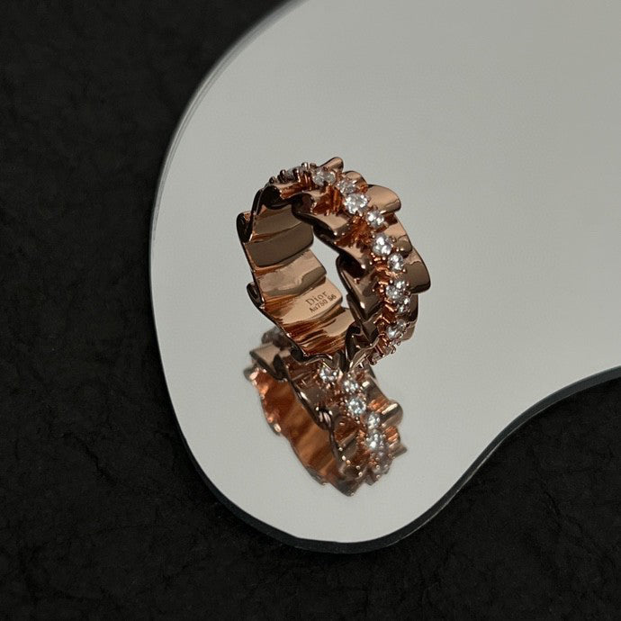 Dior Archi Bar en Corolle Bague 18K Gold Ring