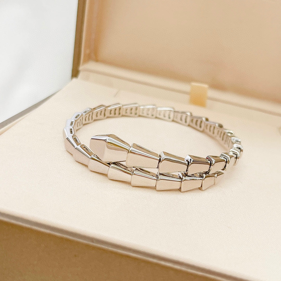 Bvlgari Serpenti Viper 18K Gold Bracelet