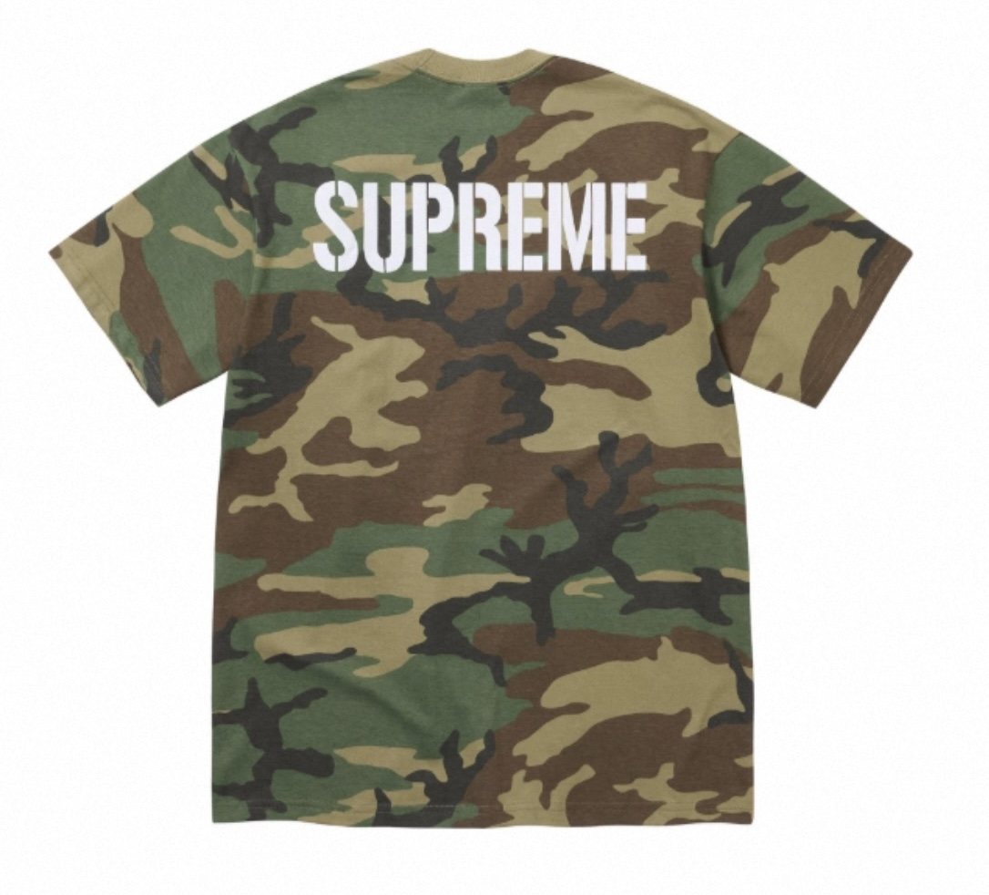 Supreme World Famous Arrow Graphic T-Shirt — back
