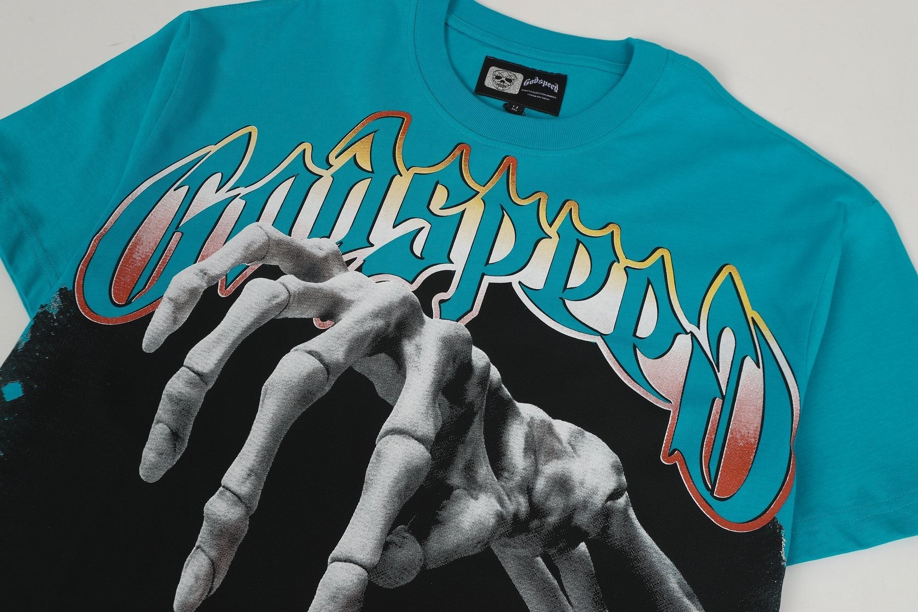 Godspeed Out of Many One Graphic T-Shirt — detail